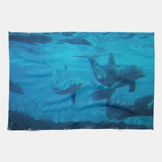 Dolphin Play Kitchen Towel Theedoek (Horizontaal)
