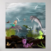 Dolphin_play Poster (Voorkant)