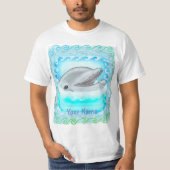 Dolphin Play  t-shirt (Voorkant)