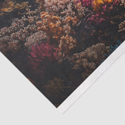 Dolphin Pod Koraalrif Decoupage Tissuepapier (Detail)