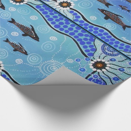 Dolphin Pod Wrapping Papier 1 (Hoek)