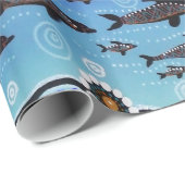 Dolphin Pod Wrapping Papier 1 (Rol Hoek)