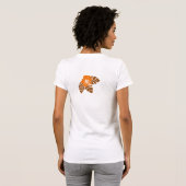 Dolphin Point Dames T-shirt (Achterkant volledig)