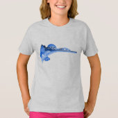 Dolphin Point Hawaiian Striped Band T-shirt (Voorkant)