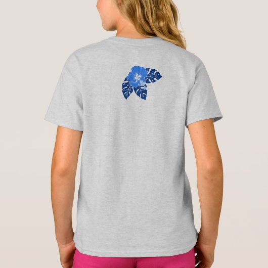 Dolphin Point Hawaiian Striped Band T-shirt (Achterkant)