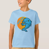 Dolphin Pointer Neon Splash T-shirt (Voorkant)