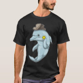 Dolphin Poker chips T-shirt (Voorkant)