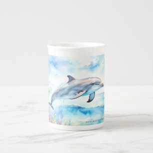 Dolphin Porselein Kop