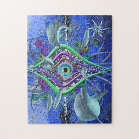 Dolphin Portal Legpuzzel (Verticaal)