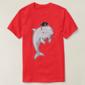 Dolphin Professor Cylinder T-shirt (Design voorkant)
