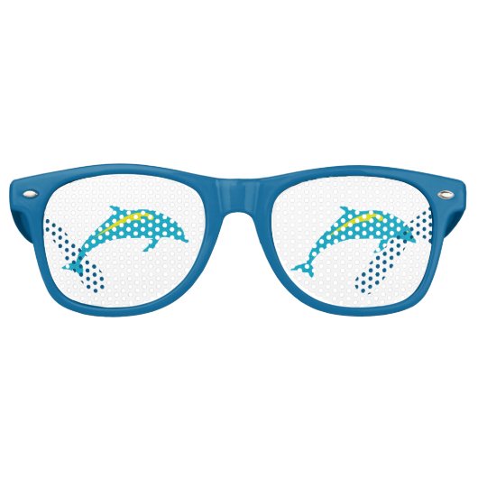 Dolphin Retro Zonnebril (Voorkant)