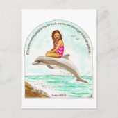 Dolphin Ride Inspirerend Briefkaart (Voorkant)