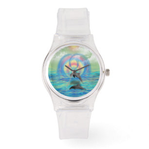 Dolphin Rising Horloge