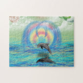 Dolphin Rising Legpuzzel (Horizontaal)