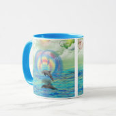 Dolphin Rising Mok (Voorkant links)