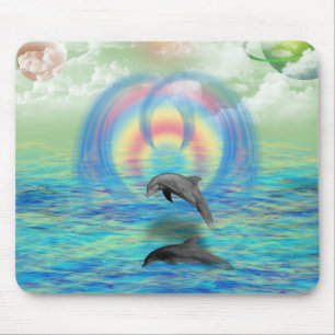 Dolphin Rising Muismat