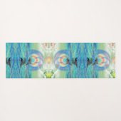 Dolphin Rising Yogamat (Achterkant (horizontaal))