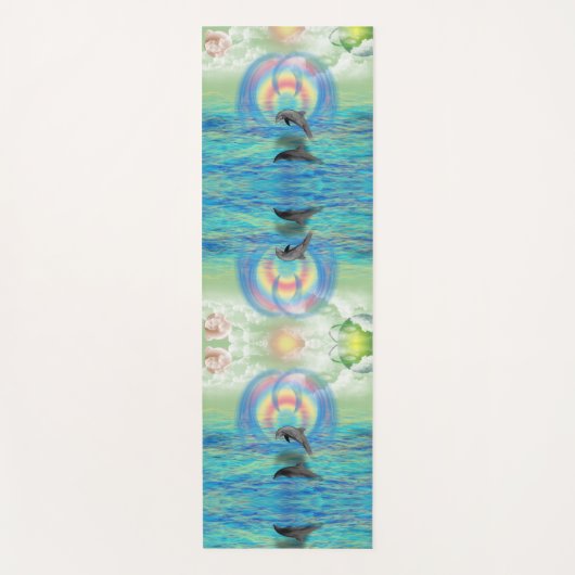 Dolphin Rising Yogamat (Voorkant)