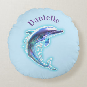 Dolphin Rond Kussen