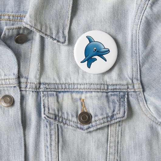 Dolphin Ronde Button 5,7 Cm (In situ)