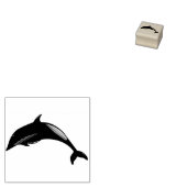 Dolphin Rubberstempel (Gestempeld)