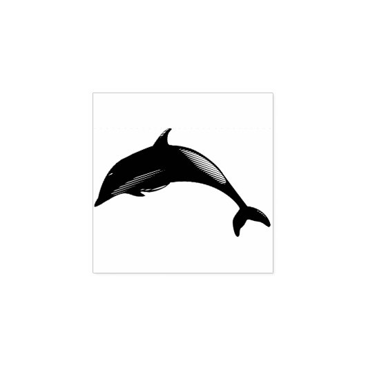 Dolphin Rubberstempel (Afrduk)