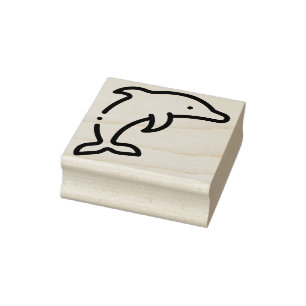 Dolphin Rubberstempel