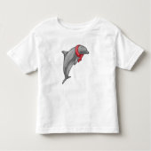 Dolphin Scarf Kinder Shirts (Voorkant)