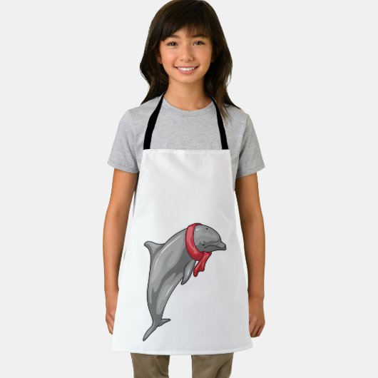 Dolphin Scarf Schort (Insitu)