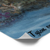 Dolphin schilderen op poster (Hoek)