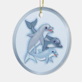 Dolphin-serie Keramisch Ornament (Links)