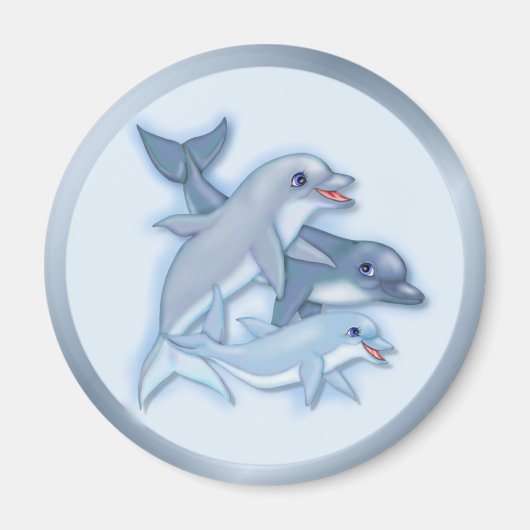 Dolphin-serie Magneet (Voorkant)