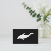 Dolphin Shape Visitekaartje (Staand voorkant)