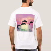 Dolphin Silhouette T-shirt (Achterkant)