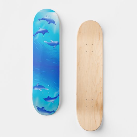 Dolphin Skateboard (Voorkant)