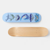 Dolphin skateboard (Horizontaal)