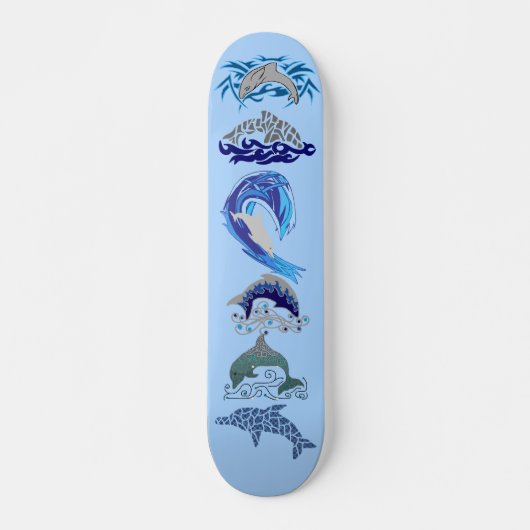 Dolphin skateboard (Voorkant)