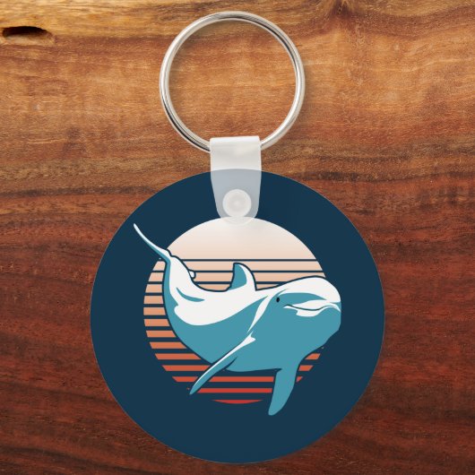 Dolphin Sleutelhanger (Achterkant)