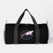 Dolphin Slick Grafisch Ontwerp Plunjezak (Achterkant)
