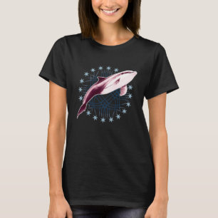 Dolphin Slick Grafisch Ontwerp T-shirt