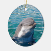 Dolphin Smile, personaliseer je als gewenst Keramisch Ornament (Links)