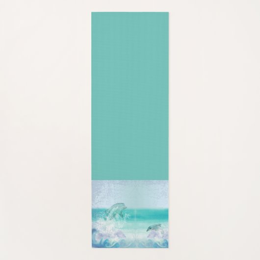 Dolphin Splash Artistic Yogamat (Voorkant)
