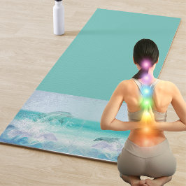Dolphin Splash Artistic Yogamat