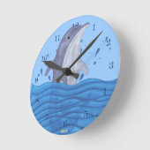 Dolphin Splash Ronde Klok (Hoek)