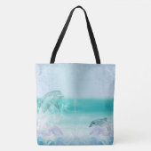 Dolphin Splash Tote Bag (Voorkant)