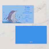 Dolphin Splash Visitekaartje (Voorkant / Achterkant)