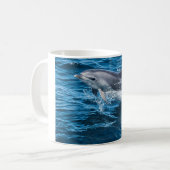 Dolphin Splashing Koffiemok (Voorkant links)