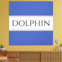 DOLPHIN Sportief Fun Zomer Blauw Wit Grijs Strepen