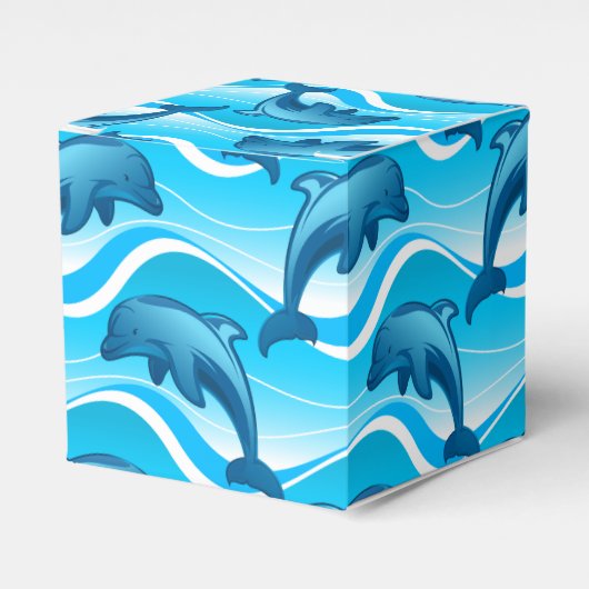Dolphin-springgolven Bedankdoosjes (Voorkant Zijde)