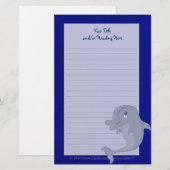 Dolphin Stationery Briefpapier (Voorkant / Achterkant)